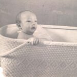 Greg in Crib