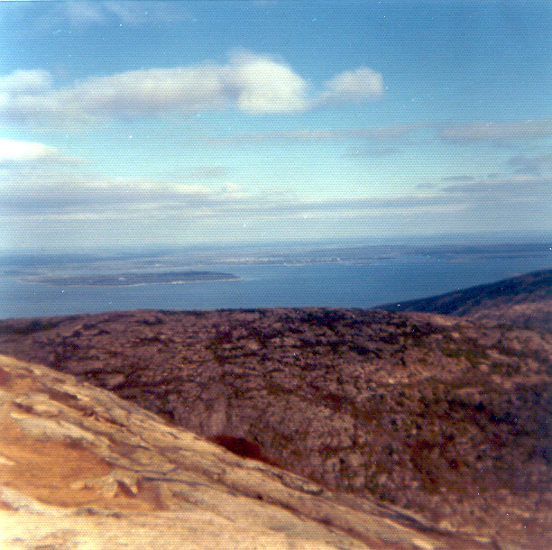 View from Mount Cadillac