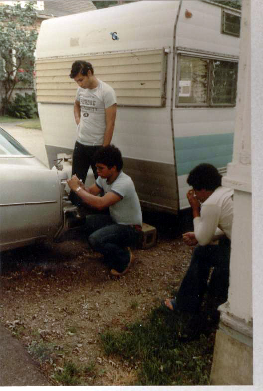 Connecting the camper